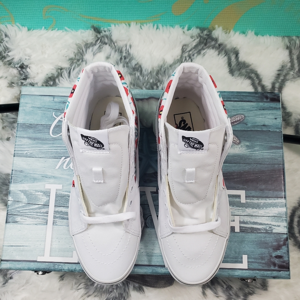 Vans Sk8-HI Flowers 💐😍♥ (cl) - Picture 10 of 14
